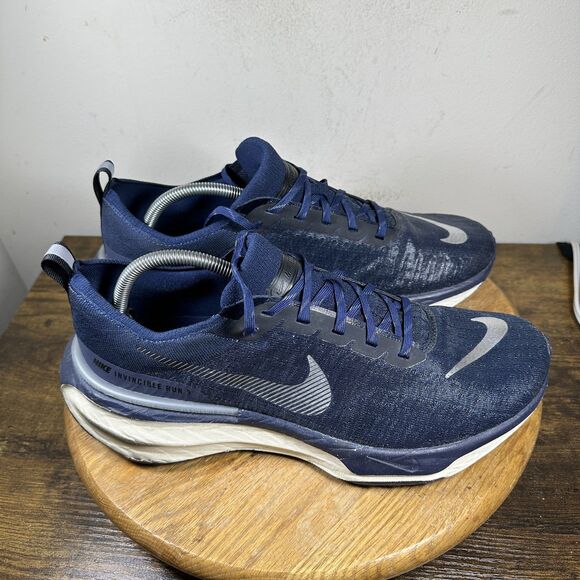 Nike Invincible Run Flyknit 3 Shoes Mens Size 12 Blue ZoomX Running DR2615-400 - Picture 1 of 8